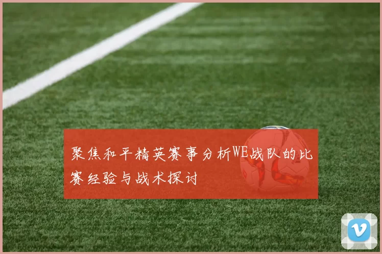 聚焦和平精英赛事分析WE战队的比赛经验与战术探讨