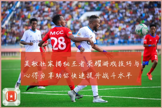 吴敏独家揭秘王者荣耀游戏技巧与心得分享助你快速提升战斗水平